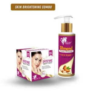 Skin Brightening Combo (Night Cream 22g + Almond Face Wash 150ml)