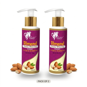 Home almond face wash ( pack of 2 )