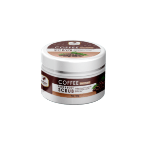 coffee whitening face & body scrub